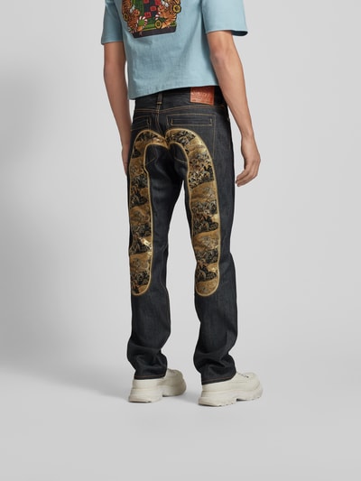 Evisu Jeans mit 5-Pocket-Design Jeansblau 5