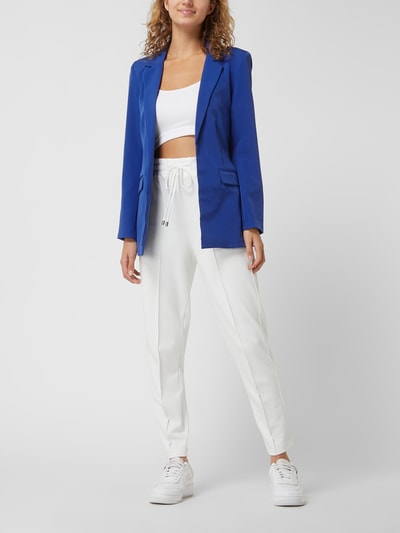 Pieces Blazer met reverskraag, model 'Bossy' Koningsblauw - 1