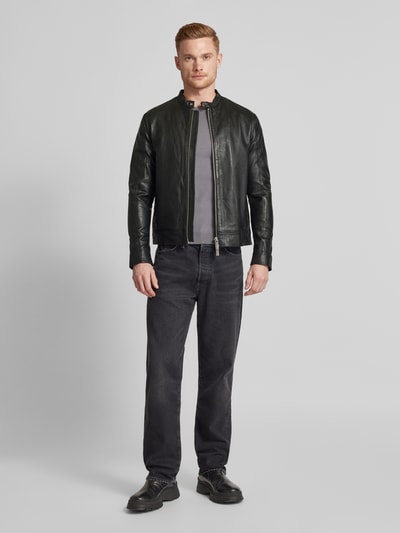 SELECTED HOMME Jacke mit Maokragen Modell 'ARCHIVE' Black 1