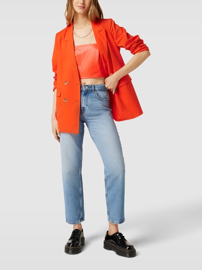 Pieces Blazer met reverskraag Rood - 1