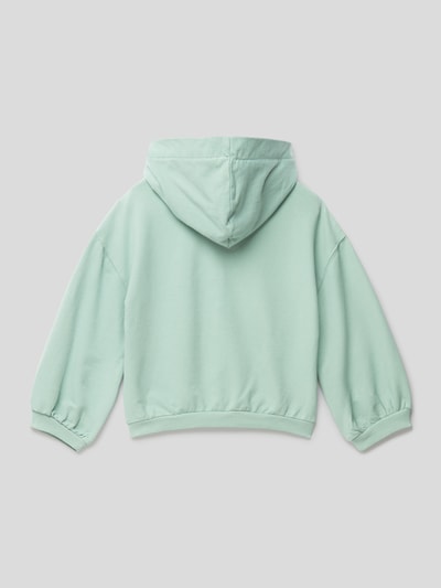 s.Oliver RED LABEL Hoodie mit Motiv-Print Mint 3