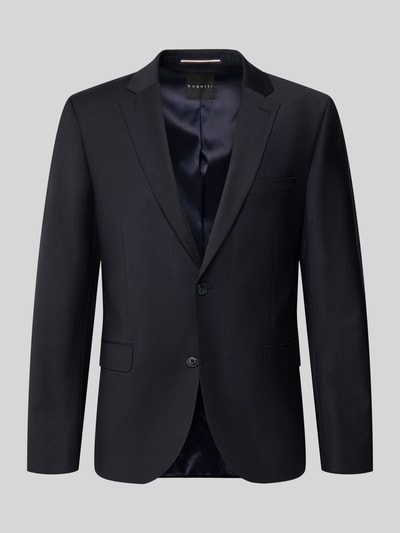 bugatti Regular fit 2-knoops colbert met klepzakken Marineblauw - 2