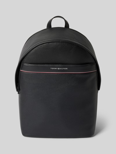 Tommy Hilfiger Rucksack mit Label-Detail und kurzem Tragegriff Black 2