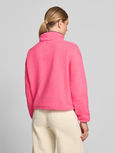 Columbia Fleecepullover mit Knopfleiste Modell 'Helvetia II' Pink 5