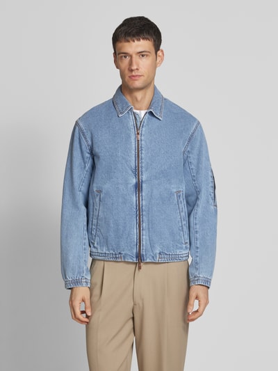 ARMANI EXCHANGE Jeansblouson mit Zweiwege-Reißverschluss Jeansblau 4