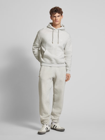 BLKVIS Sweatpants mit Label-Details Hellgrau Melange 1