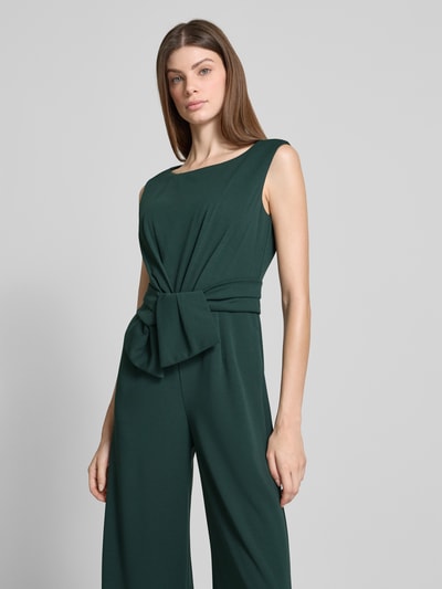 Vera Mont Jumpsuit met knoopdetail Donkergroen - 3