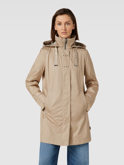 Gil Bret Jacke mit Stehkragen und Kapuze Beige 4