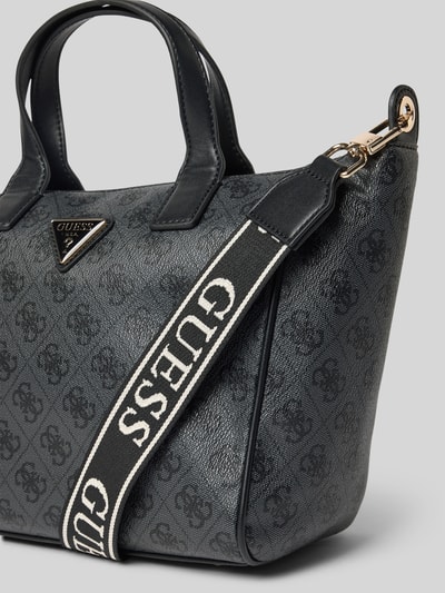 GUESS Tote Bag mit Label-Detail Modell 'FOLLIE' Black 3