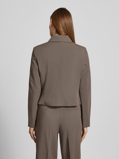 Christian Berg Woman Selection Regular Fit Blazer mit Viskose-Anteil und Umlegekragen Dunkelbraun 5