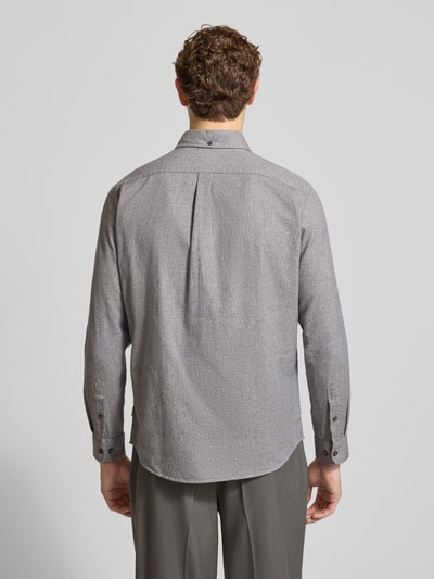 Jack & Jones Premium Freizeithemd mit Knopfleiste Modell 'LUBARKLEY' Mittelgrau 5