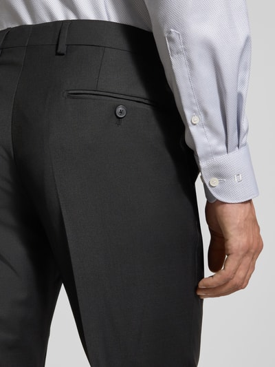 Pierre Cardin Garnitur z kołnierzem z połami Czarny 7