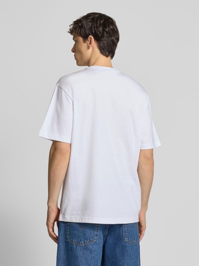 Only & Sons Relaxed Fit T-Shirt aus reiner Baumwolle Weiss 5