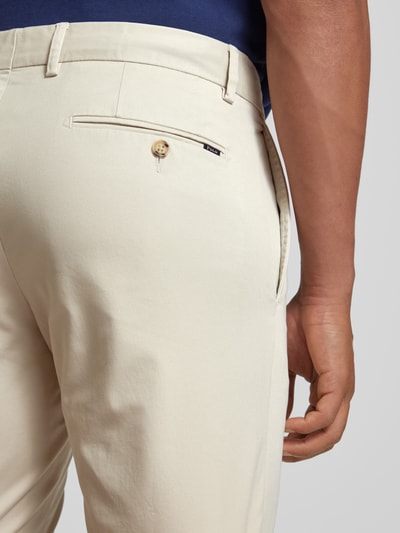 Polo Ralph Lauren Slim Stretch Fit Shorts im unifarbenen Design Beige 3