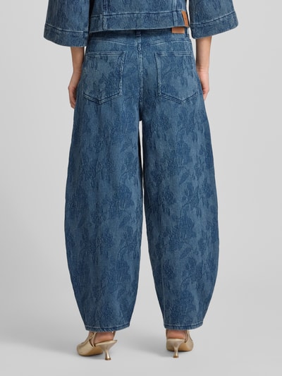 MOS MOSH Barrel Fit Jeans mit 5-Pocket-Design Modell 'Rosy' Jeansblau 5