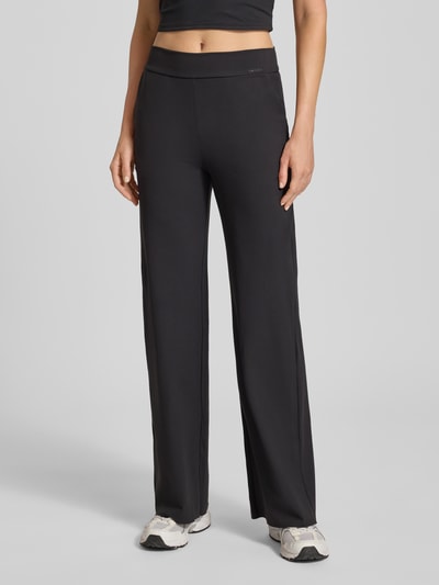 AIMN Jogpants mit weitem Bein und elastischem Bund Black 4