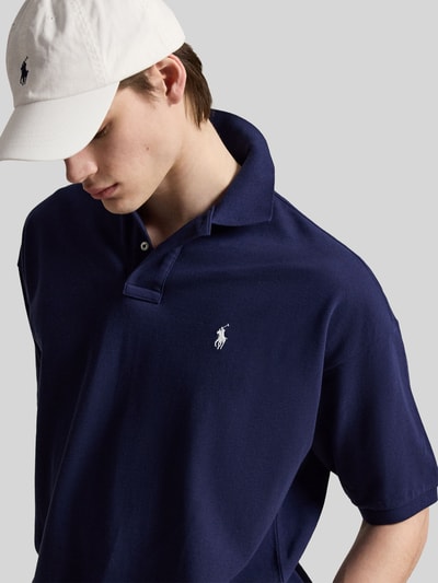 Polo Ralph Lauren Koszulka polo z czystej bawełny o kroju loose fit Granatowy 3