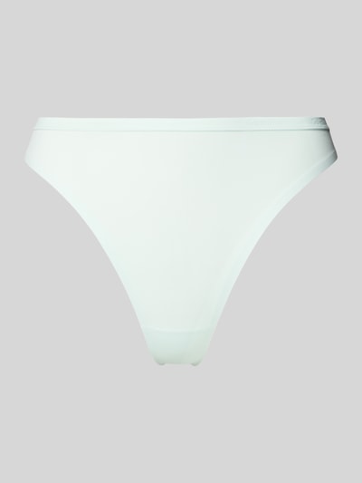 Calvin Klein Underwear String mit Label-Details Modell 'Perfectly Fit' Aqua 1