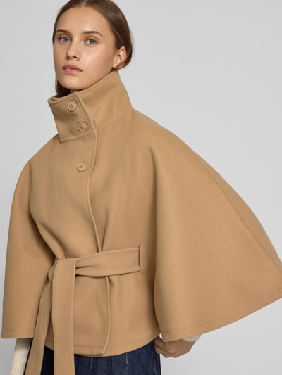 Gina Tricot Jacke mit Bindegürtel Camel 3