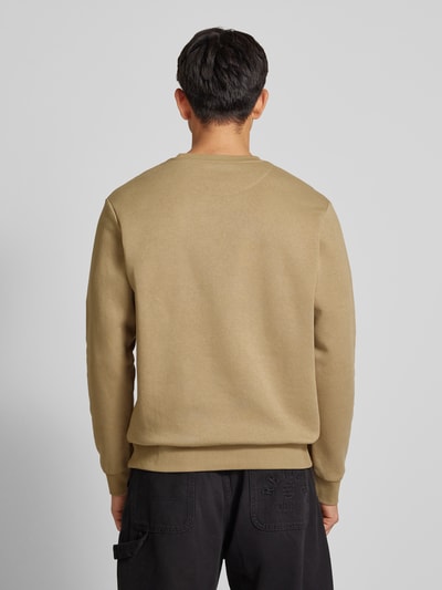 Jack & Jones Sweatshirt mit Rundhalsausschnitt Modell 'BRADLEY' Beige 5