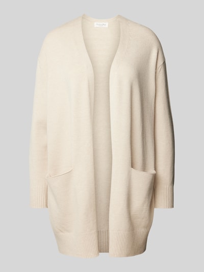 Christian Berg Woman Cardigan mit Taschen Beige Melange 1