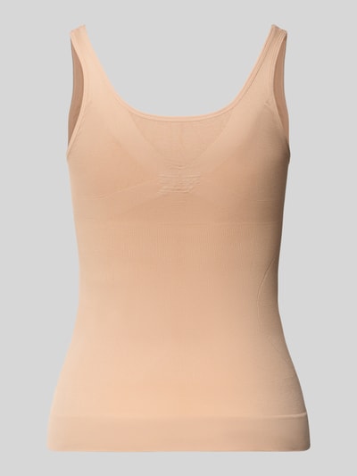 MAGIC Bodyfashion Modellerende tanktop met brede bandjes Beige - 3