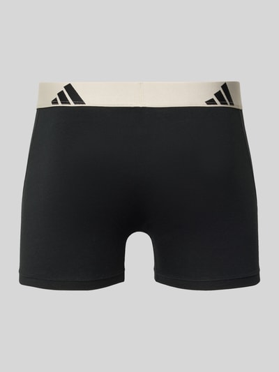 adidas Sportswear Obcisłe bokserki o kroju slim fit z wyhaftowanym logo model ‘Active’ w zestawie 5 szt. Czarny 3