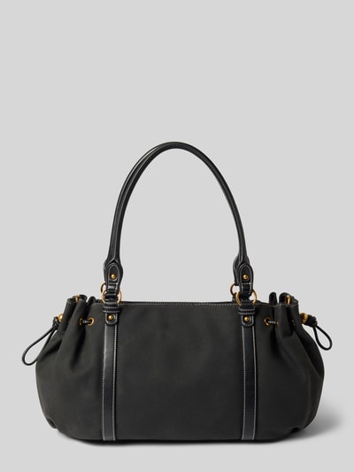 Liu Jo White Tote bag z detal z logo model 'GINESA' Czarny 4