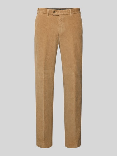 Hiltl Corduroy broek met achterzakken, model 'PARMA' Camel - 2