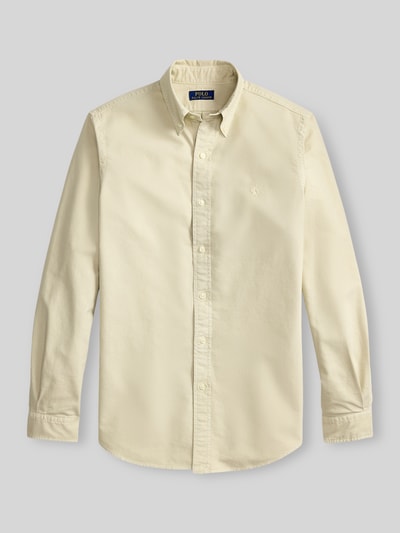 Polo Ralph Lauren koszula casualowa w stylu klasyka o kroju regular fit z wyhaftowanym logo Szarobrązowy 2