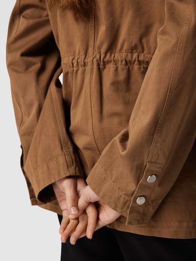 BOSS Orange Kurtka koszulowa z pikowanym obszyciem model ‘C_Jivera’ Khaki 3