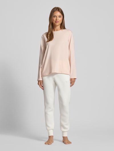 Schiesser Longsleeve met ronde hals Beige - 1