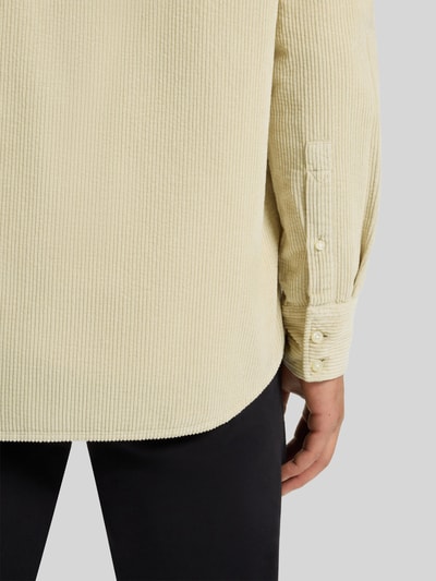 BOSS Orange Regular fit vrijetijdsoverhemd van puur katoen 
 Zand - 6