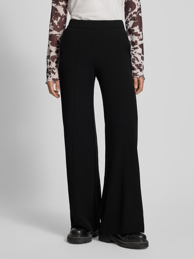 JJXX Wide leg stoffen broek met elastische band, model 'NANCY  - 4
