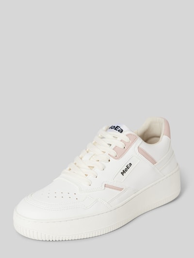 MoEa Sneakers met labeldetails Wit - 1