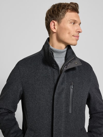 bugatti Jacke mit Stehkragen Graphit 3