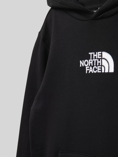 The North Face Kurtka z kapturem i wyhaftowanym logo model ‘DREW PEAK’ Czarny 2