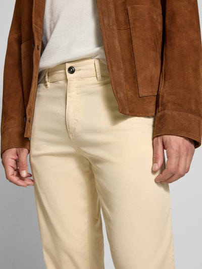 BOSS Orange Straight Leg Chino aus Baumwoll-Mix  Kitt 3