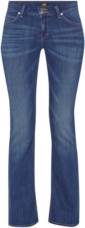 Lee Bootcut 5-Pocket-Jeans im Stone Wash Jeans 5