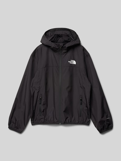 The North Face Windbreaker mit seitlichen Reißverschlusstaschen Black 1