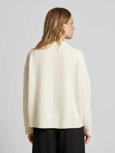 Drykorn Gebreide pullover met ronde hals, model 'LIZIELA' Ecru - 5