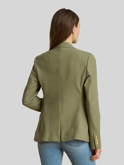 Lauren Ralph Lauren Regular Fit Kurzblazer mit Logo-Stitching Modell 'ANFISA' Beige 5