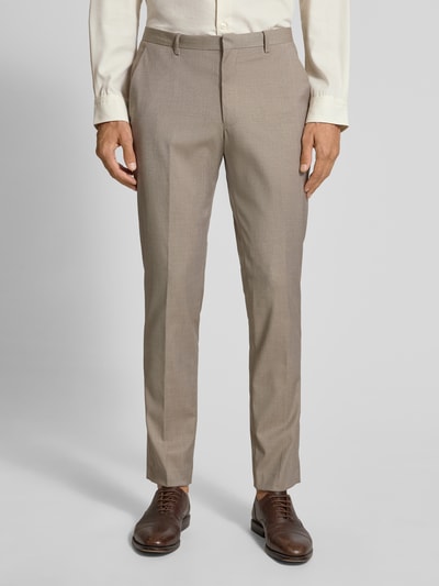 MCNEAL Anzughose mit Bügelfalten Beige 4