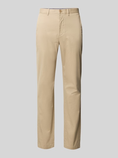Tommy Hilfiger Relaxed Fit Hose aus Baumwoll-Mix Beige 2