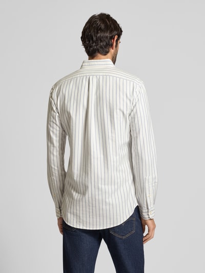 Polo Ralph Lauren Slim Fit Freizeithemd mit Button-Down-Kragen Hellblau 5