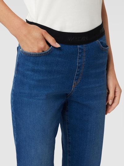 Marc Cain Jeans mit elastischem Bund Modell 'SIENA' Blau 3