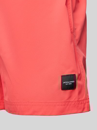 Jack & Jones Badehose mit elastischem Bund Modell 'STMAUI' Pink 2