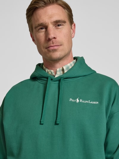 Polo Ralph Lauren Hoodie met labelstitching Groen - 3