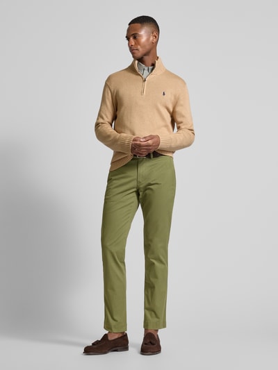 Polo Ralph Lauren Slim Stretch Fit Chino mit Gürtelschlaufen Khaki 1