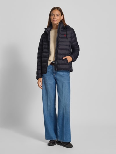 Polo Ralph Lauren Kurtka pikowana z wyhaftowanym logo Czarny 1